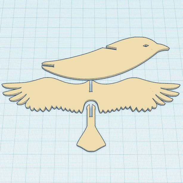 3d-bird-free-stl-file-for-cults for Free Printable 3d Bird Template 🐦 3D Bird・Free STL File for ・Cults for Free Printable 3d Bird Template