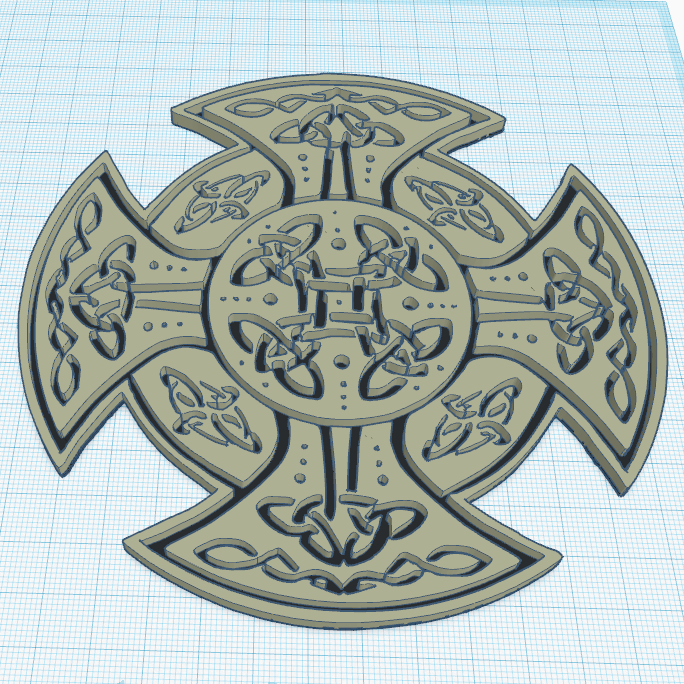 🎨 Viking pattern・Free STL File for ・Cults