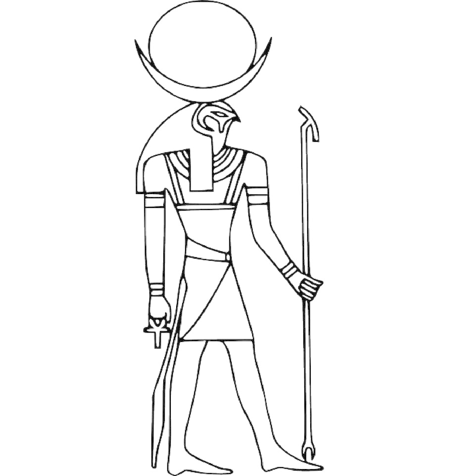 ☀️ Ra, el dios egipcio del sol...・Archivo STL Gratis para ・Cults, image size:959x959