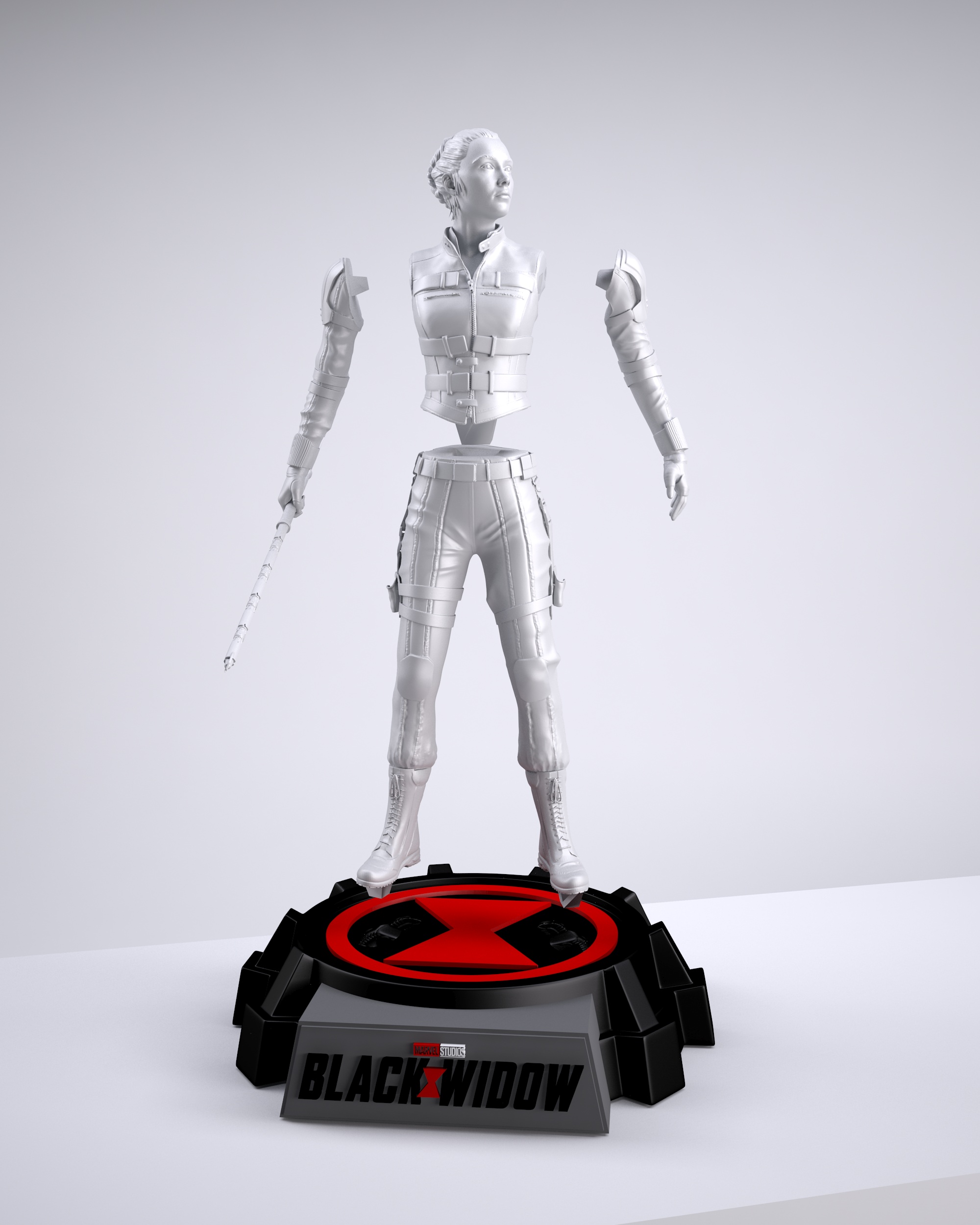 STL file Black Widow - Yelena Belova 3D print model 🎬 (OBJ)・3D print ...