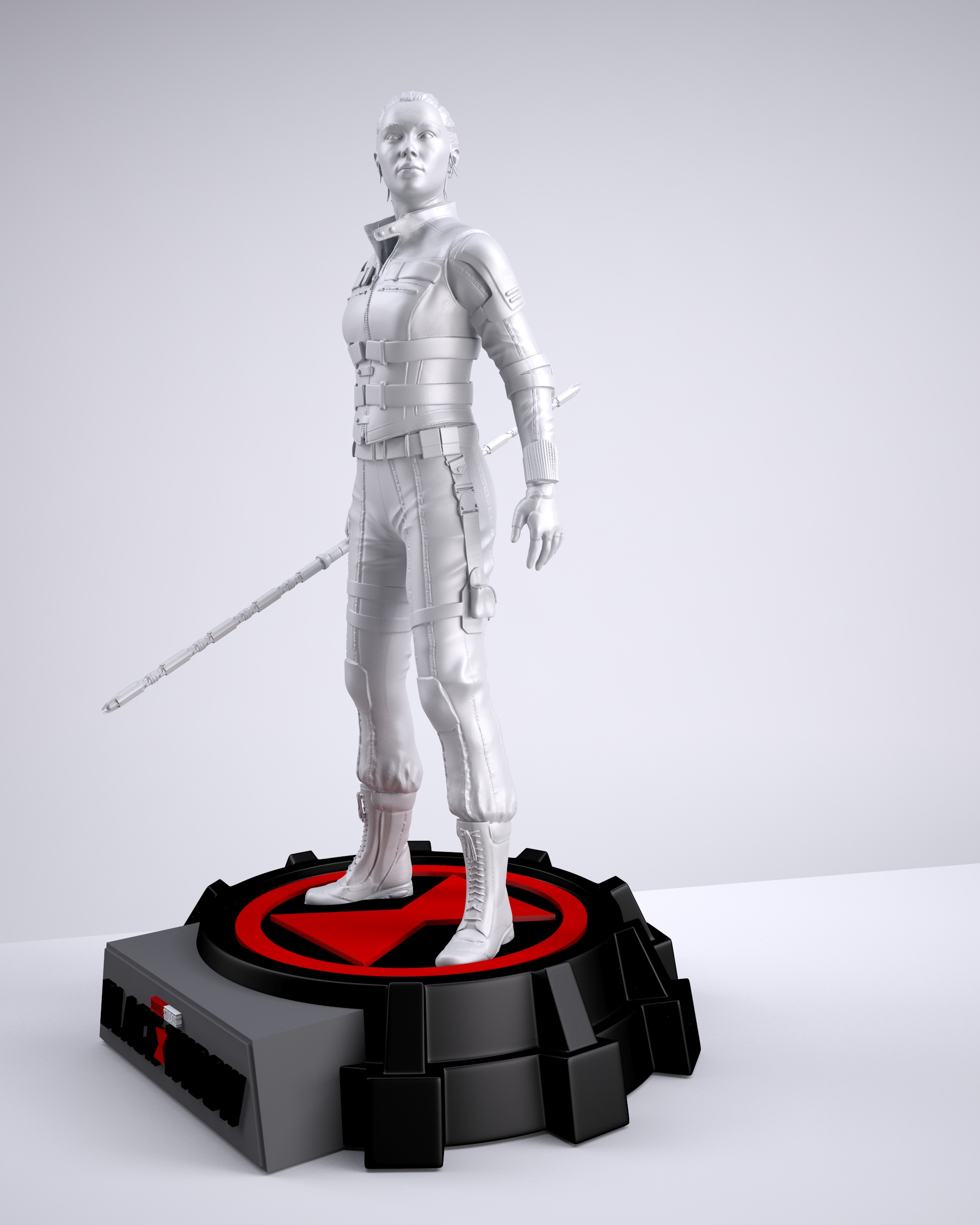 STL file Black Widow - Yelena Belova 3D print model 🎬 (OBJ)・3D print ...