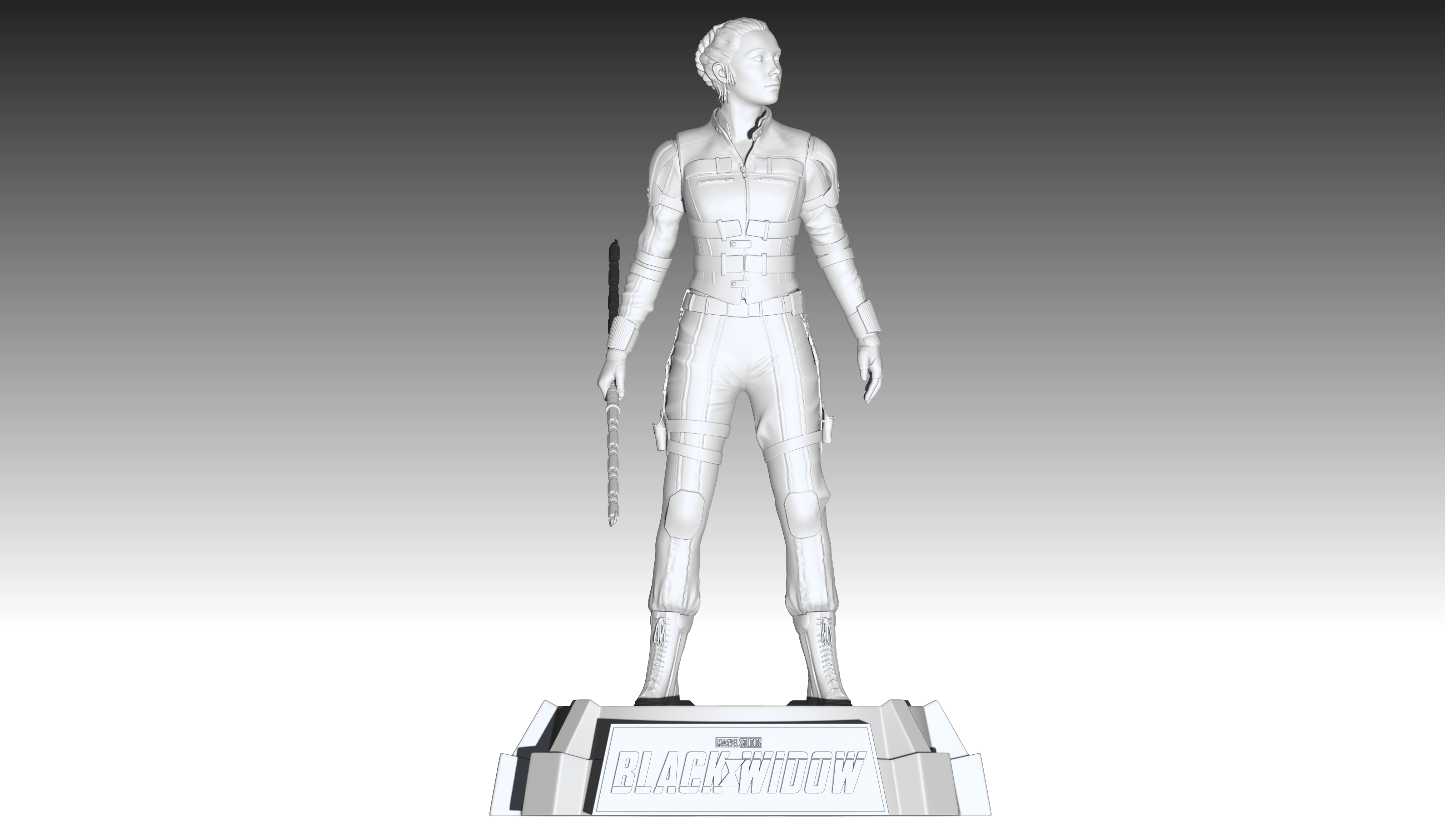 STL file Black Widow - Yelena Belova 3D print model 🎬 (OBJ)・3D print ...