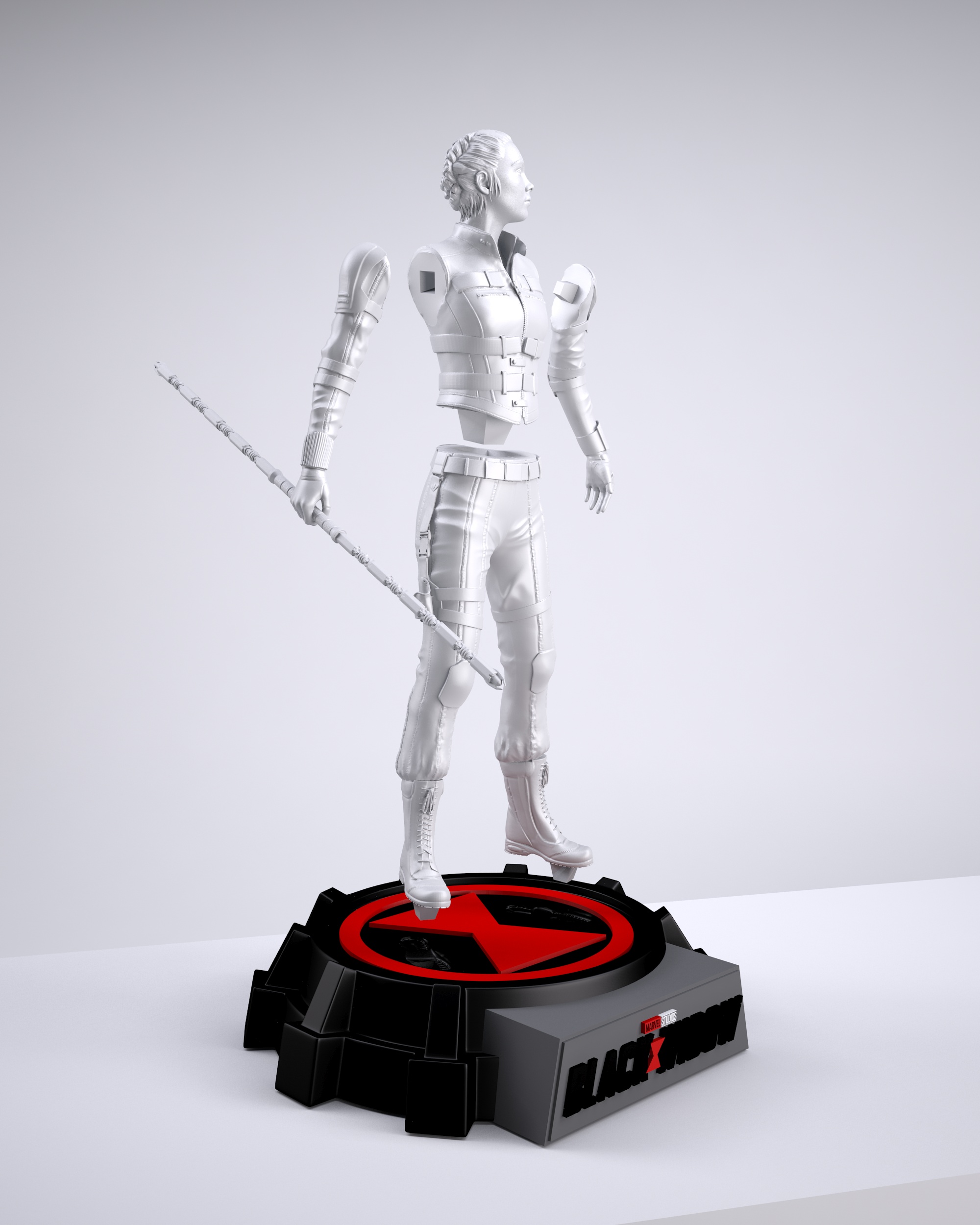 STL file Black Widow - Yelena Belova 3D print model 🎬 (OBJ)・3D print ...