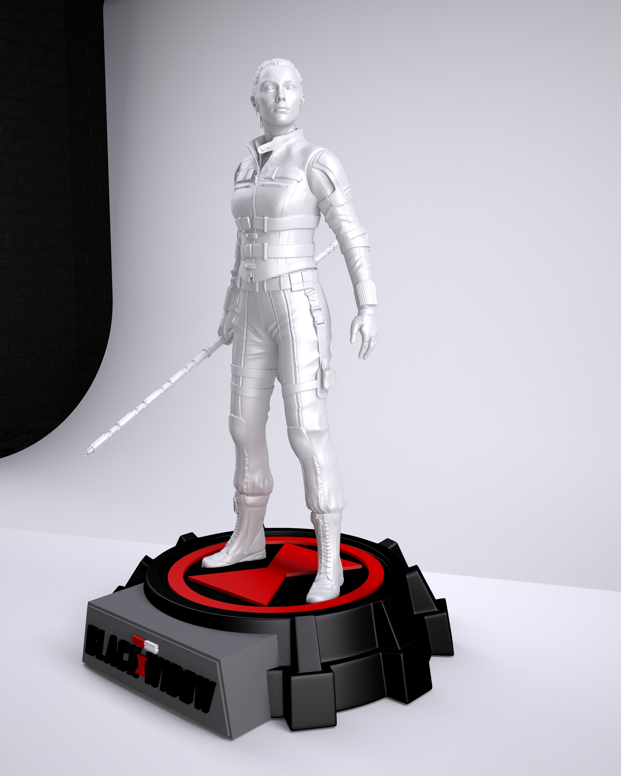 STL file Black Widow - Yelena Belova 3D print model 🎬 (OBJ)・3D print ...