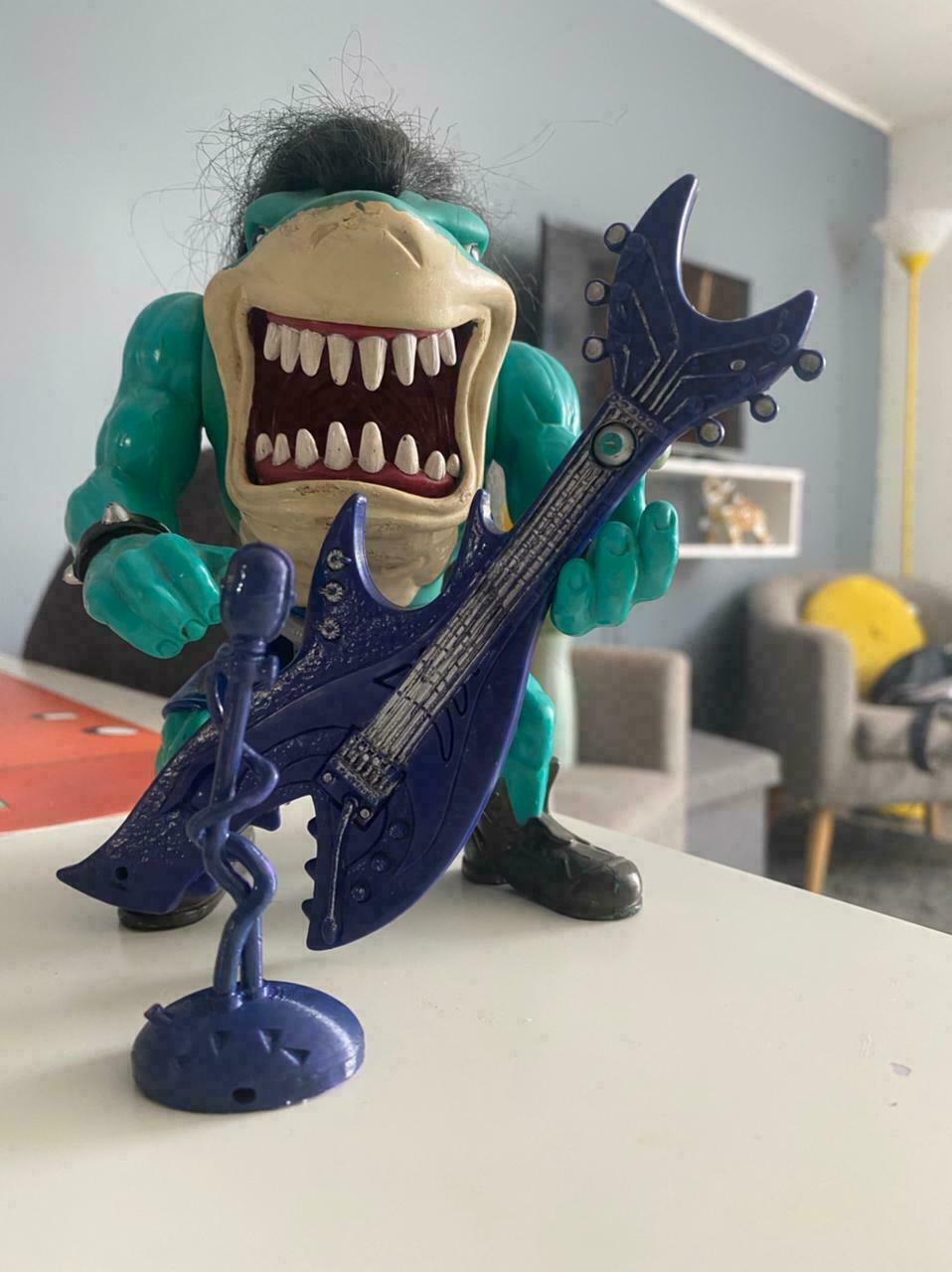 Street Sharks Rox フィギュア ギター 箱 付き Street Sharks Rox (1995) - Wheeljack's Lab