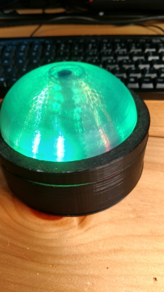 Бесплатный 3D файл Большая кнопка Raspberry Pi со светодиодами 🧞‍♂️ ・3D ...