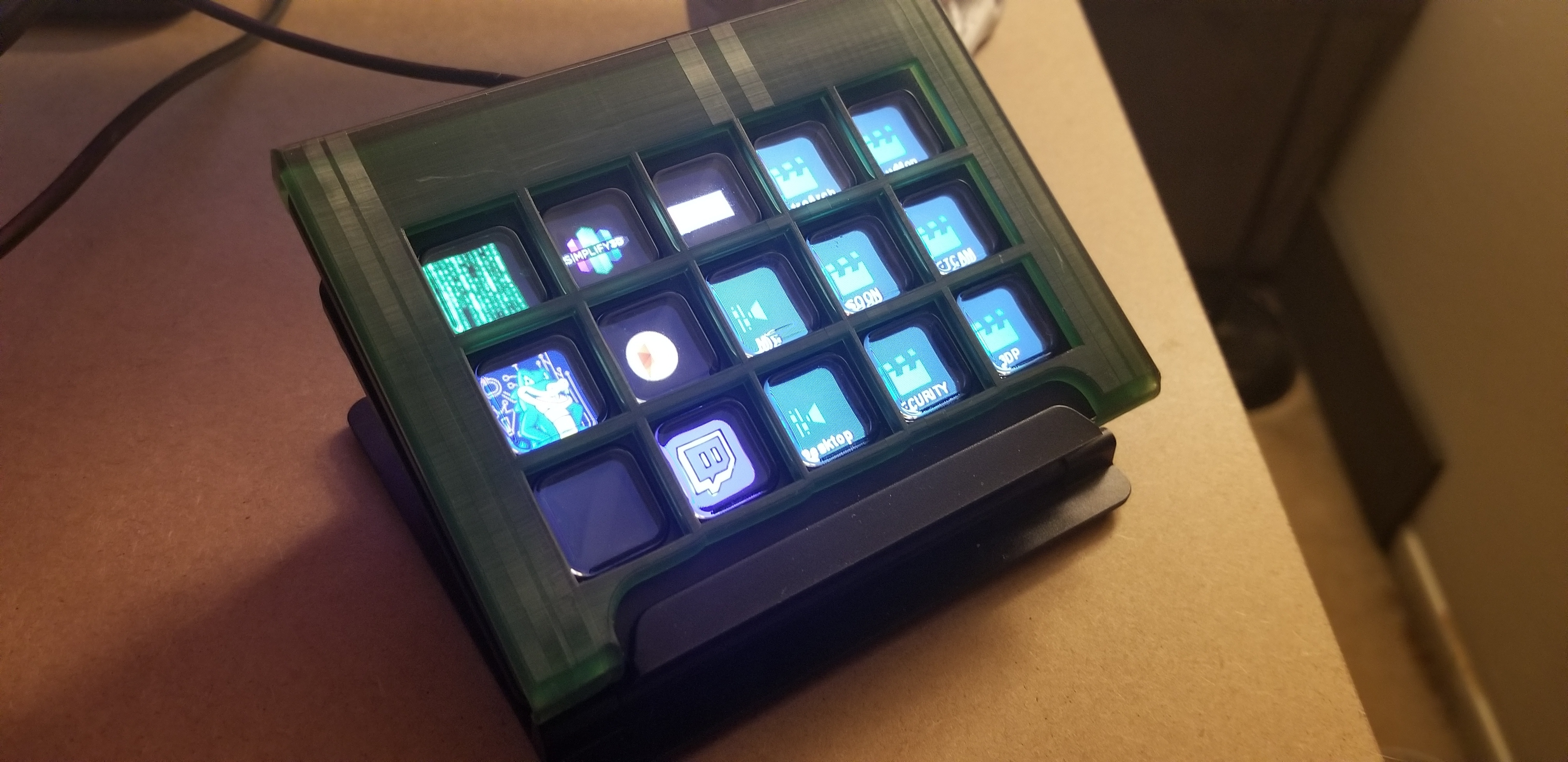 🔑 Stream Deck Cover/Custom Faceplate (Elgato 15 Key Stream Deck