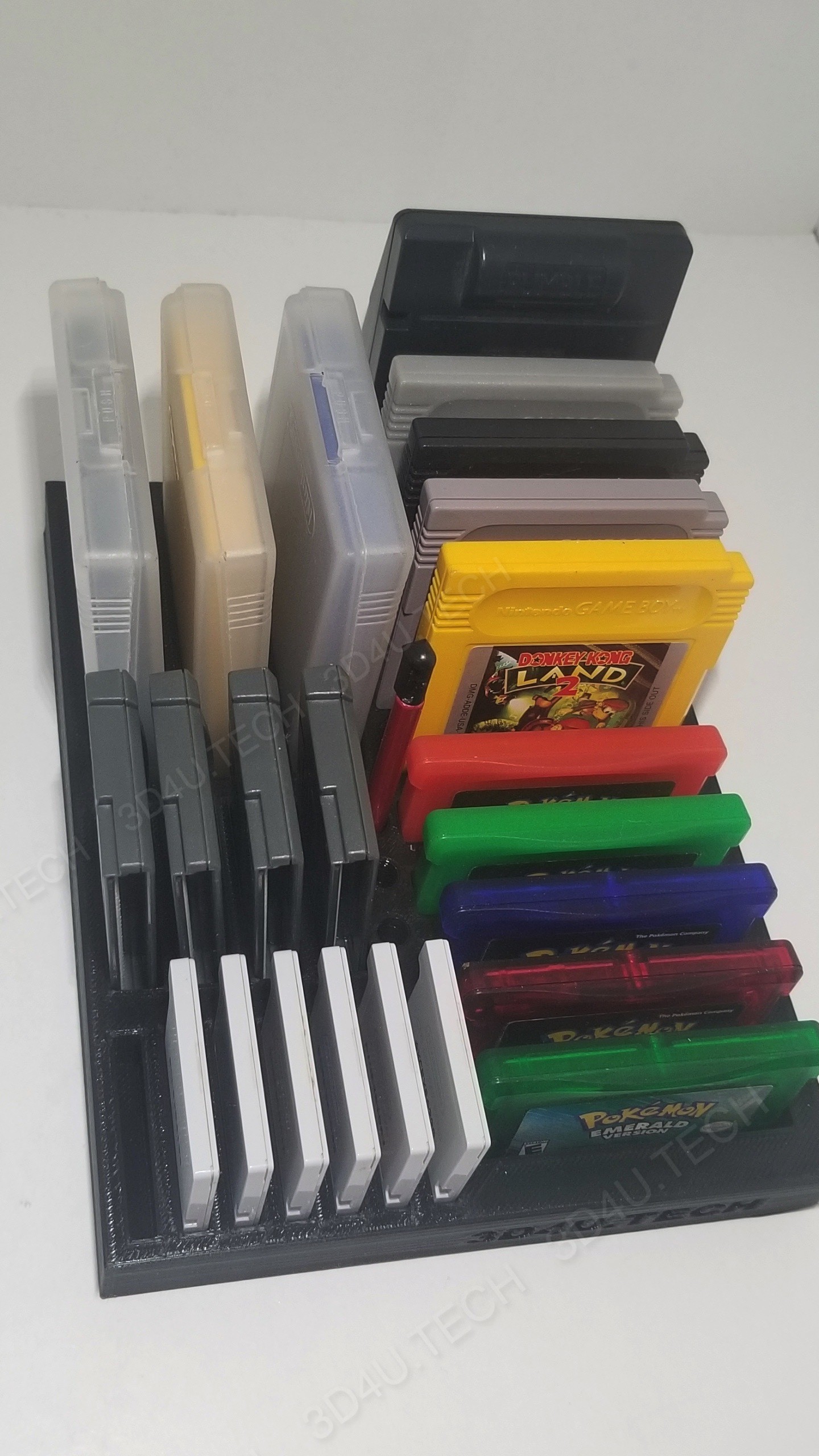 Gameboy-Spielehalterung und -aufbewahrung (einschließlich GB/GBA/3DS)