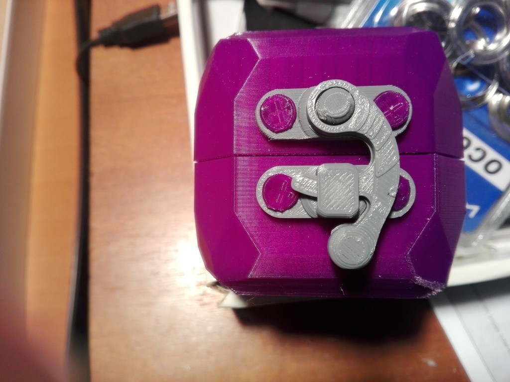 Free STL file Classic style hasp for boxes 📦 ・Model to download and 3D