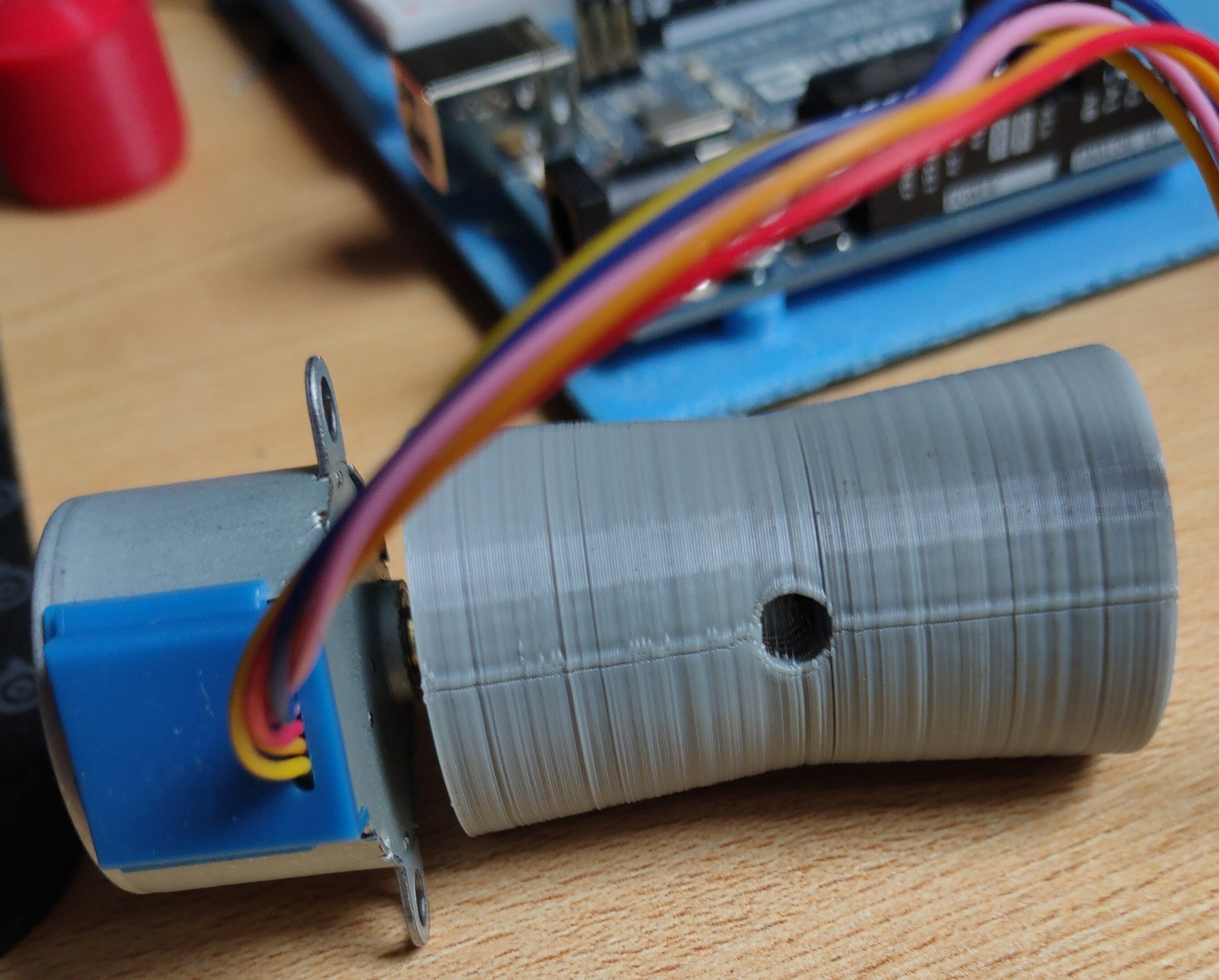 Free STL file pulley pulley stepper motor arduino 👽 ・3D printer design ...