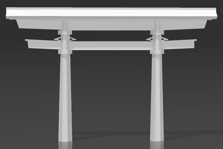 STL file Traditional Japanese arch 🇯🇵 ・Model to download and 3D print・Cults