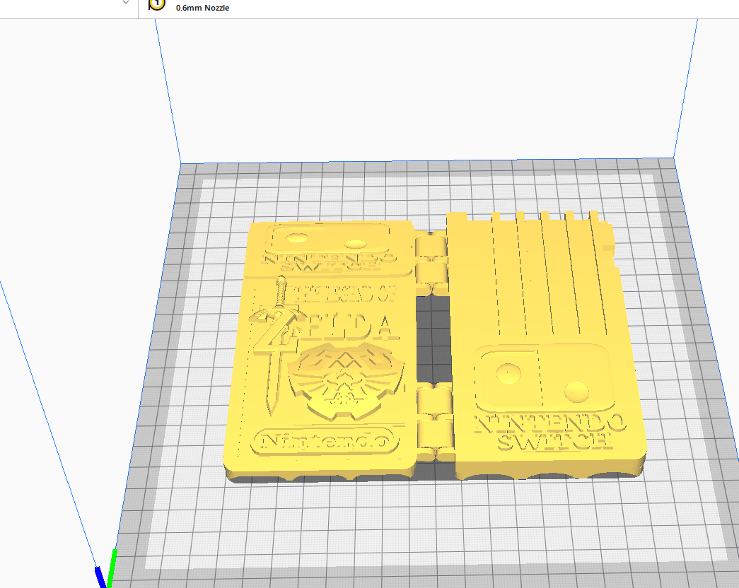 📦 CARTRIDGE CASE NINTENDO SWITCH ZELDA ( print in place )・ STL File for ...