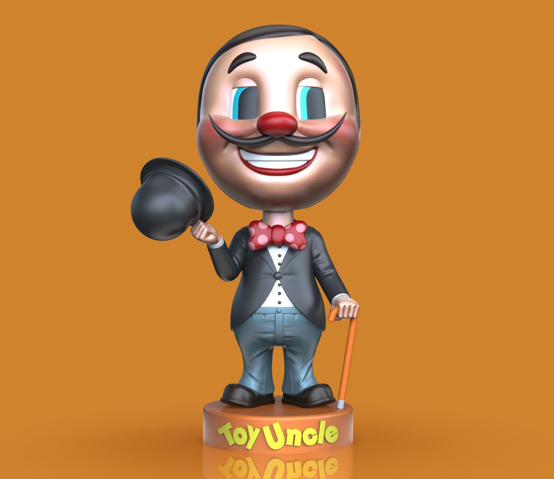 🎲 Mr.Charlie - Toy Uncle - Resident - Evil 3・ STL File for 3D