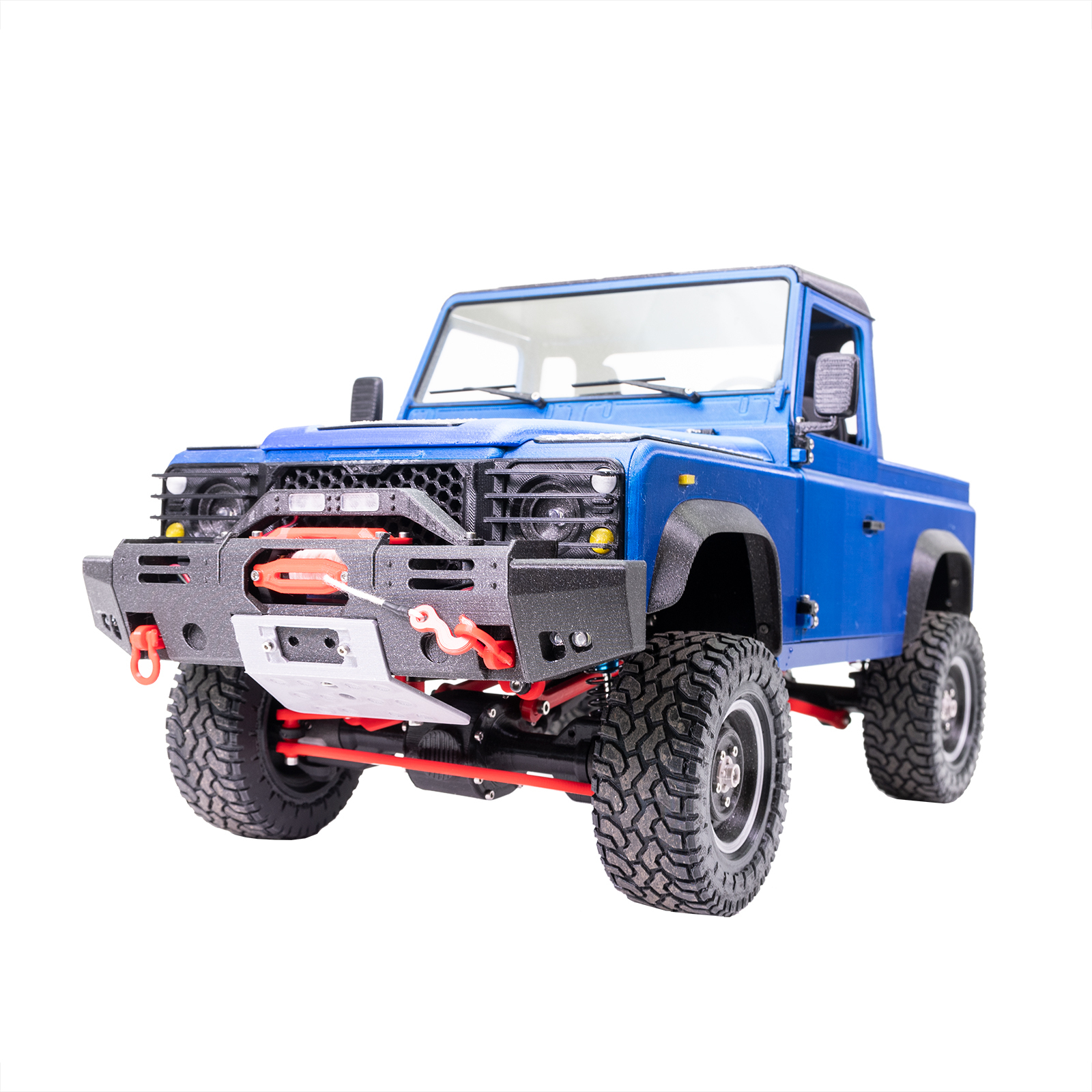 🚗 Modern Bumper and Winch for 3D sets Landy and Rancher・ 3D File for 3D ...