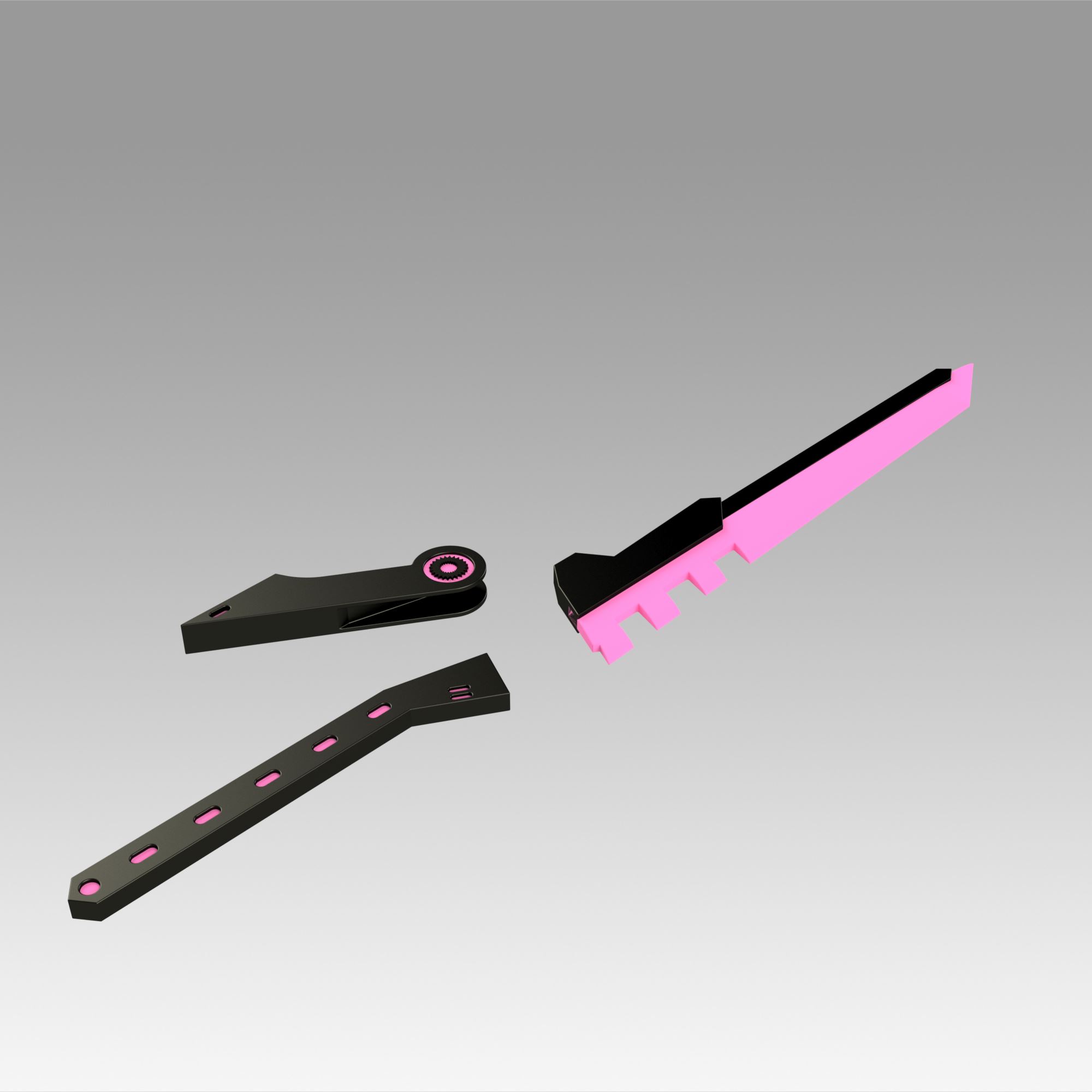🗡️ League of Legend LOL PROJECT Fiora Sword Cosplay Weapon Prop