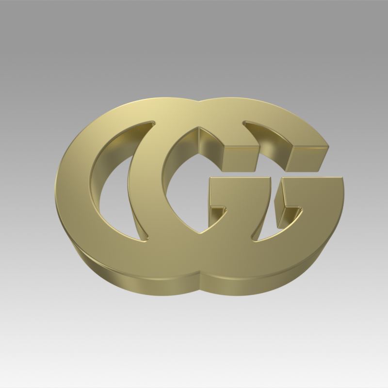 👜 Gucci logo・ STL File for ・Cults