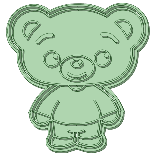 STL file Bam Plim Plim cookie cutter 🍪 ・Design to download and 3D print ...