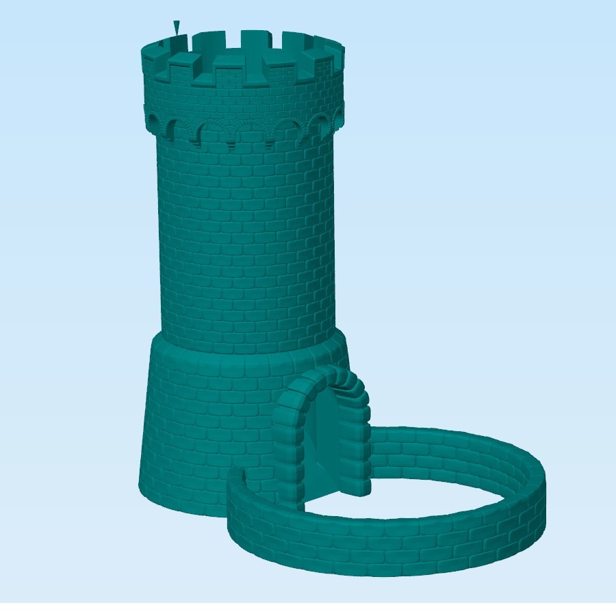 Tower stl. Dice tower stl. dice tower 3d.