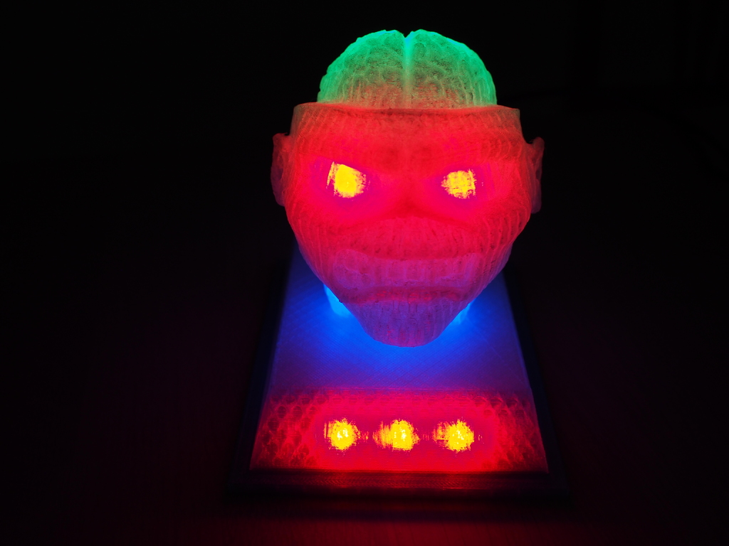 🗿 LED Eddie・Free 3D File for ・Cults