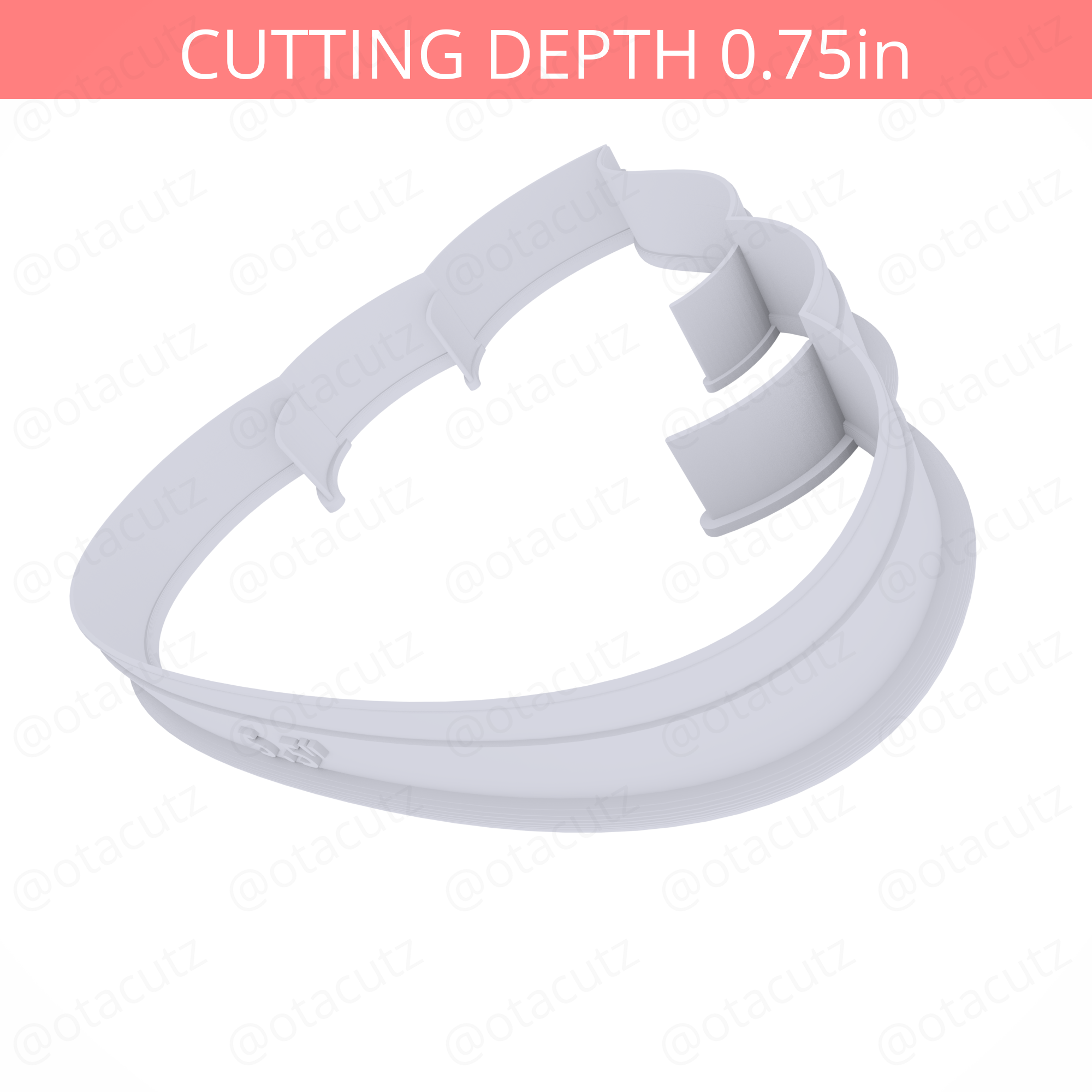 R&M Emoji Cookie Cutter – 3.5” Stainless Steel Baking & Craft Tool - View #12