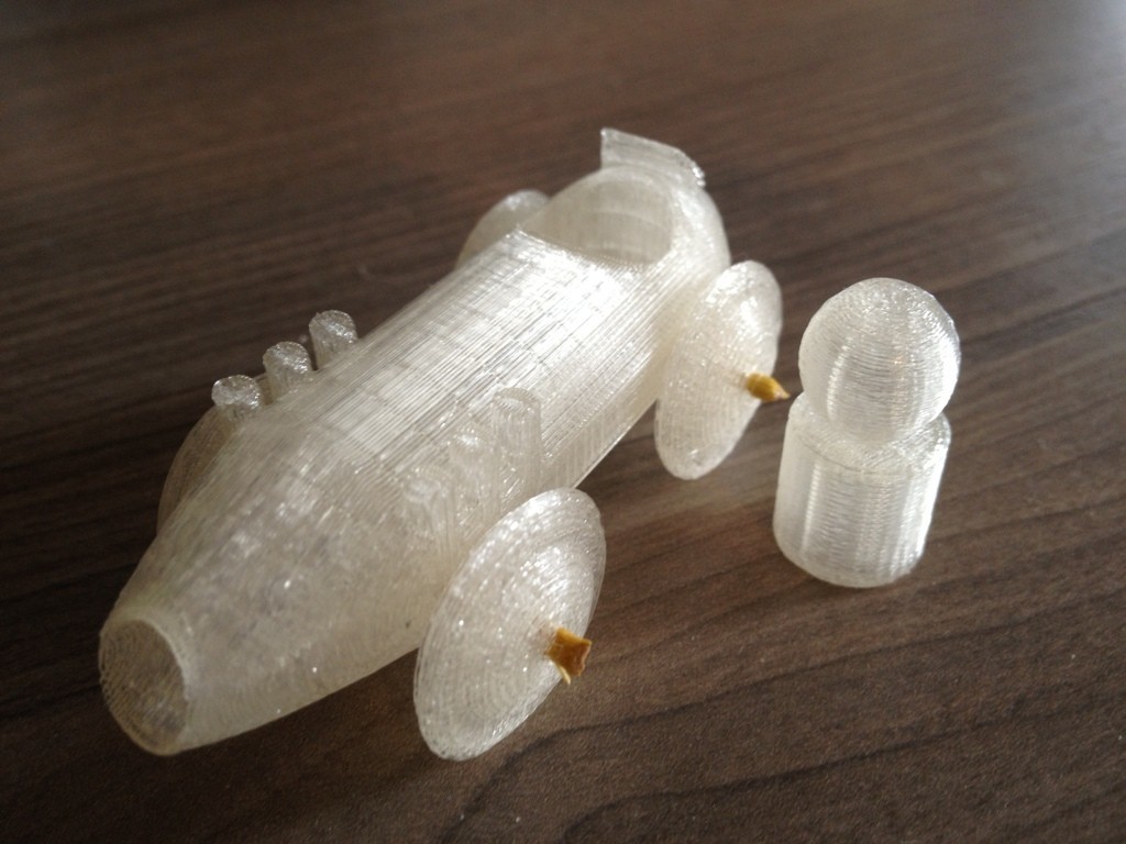 Free STL file Toothpick Race Car 🦷 ・3D printable object to download・Cults