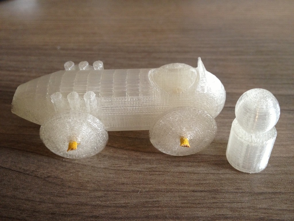 Free STL file Toothpick Race Car 🦷・3D printable object to download・Cults