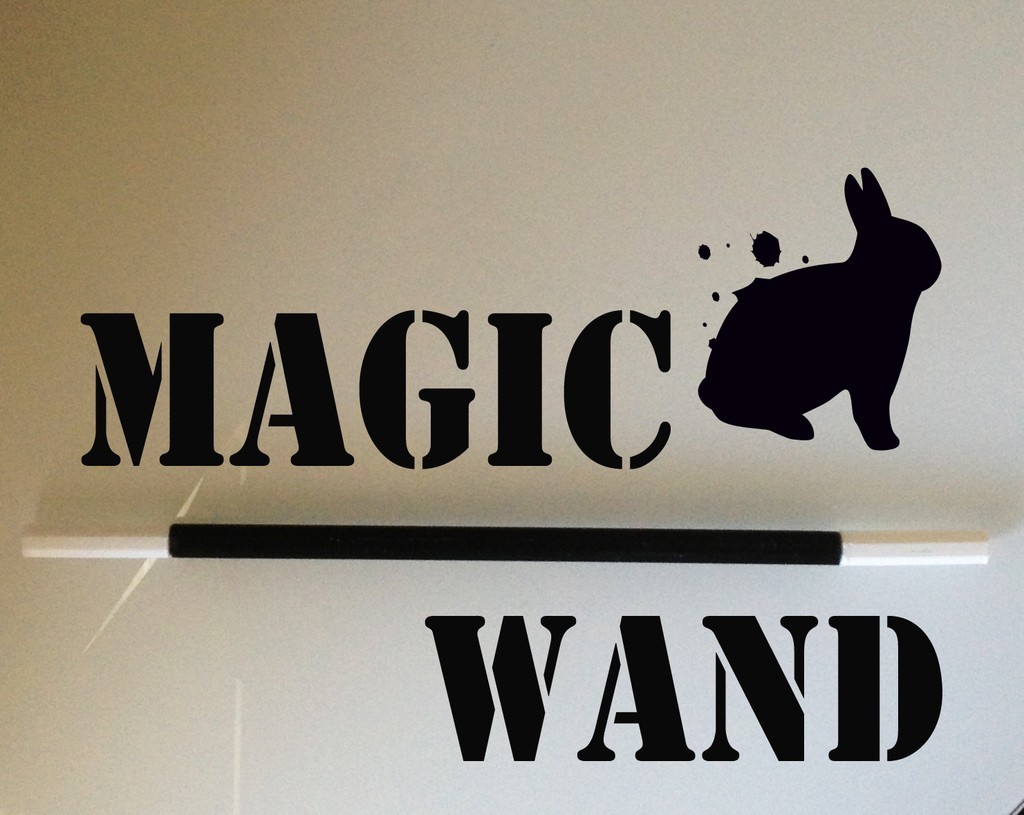 🪄 A Customized Magic Wand・Free STL File for ・Cults