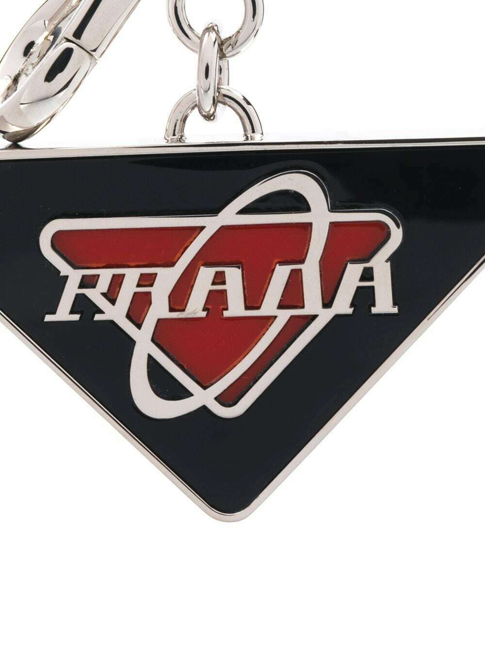 【関税＆送料込み】Prada Logo Keyring 関税・送料込 PRADA Saffiano logo キーリング