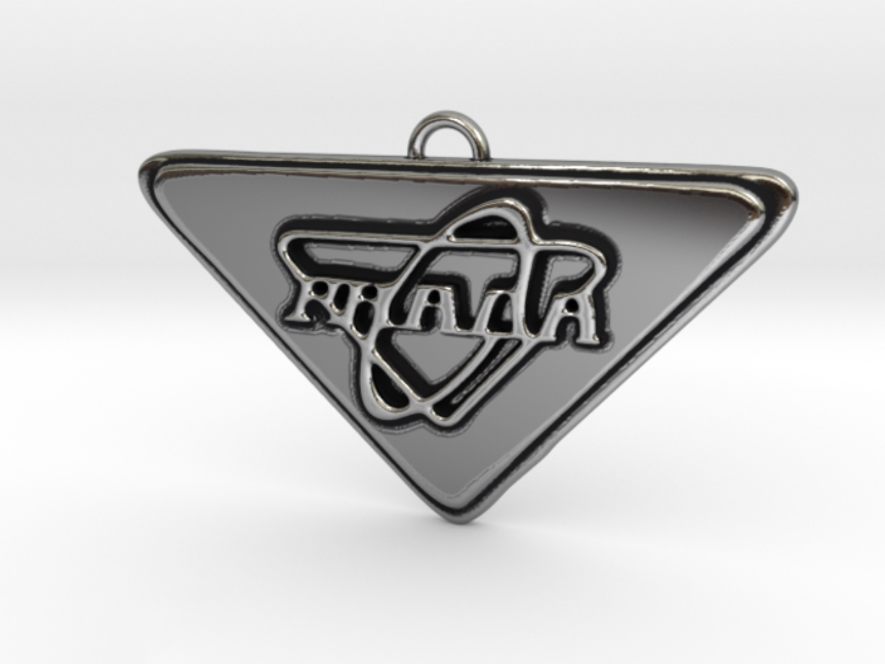 🗝️ Prada logo keyring・ STL File for ・Cults