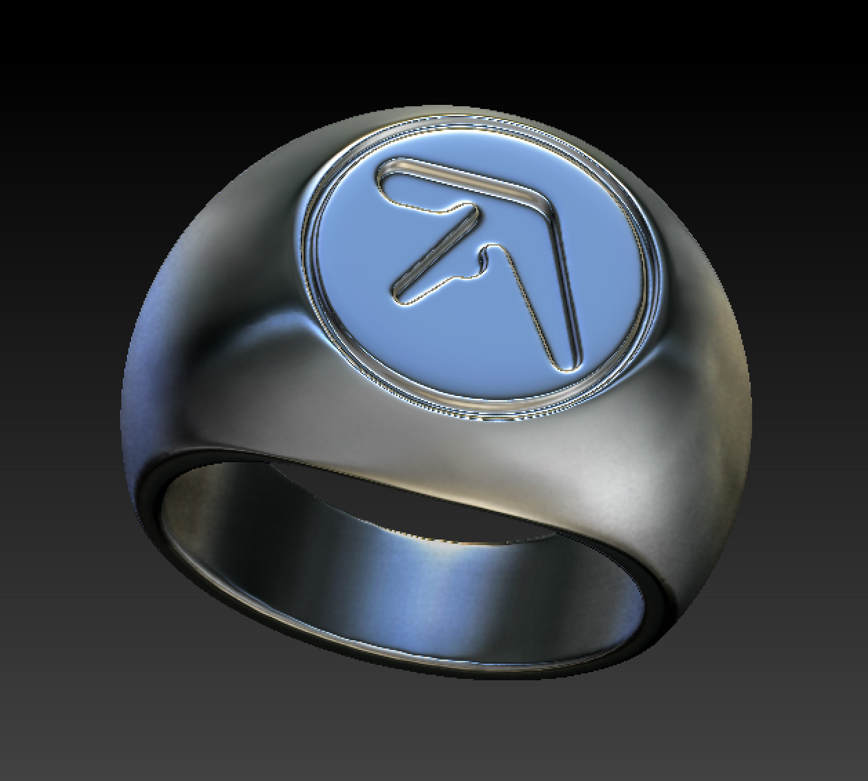 💍 Aphex twin ring・ STL File for ・Cults