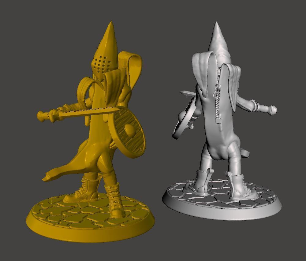 🍌 28mm Banana Conscript Cultist - Banana Knight Cult v2・Free STL File ...
