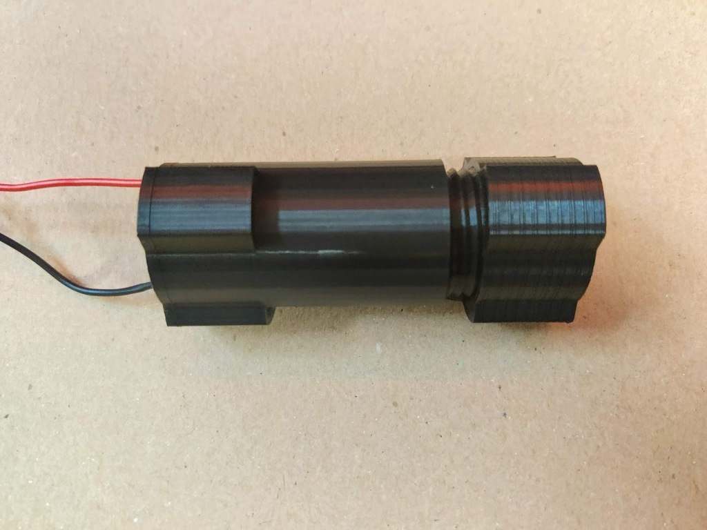 Free 3D file 18650 battery tube enclosure 🔋 ・3D print object to ...