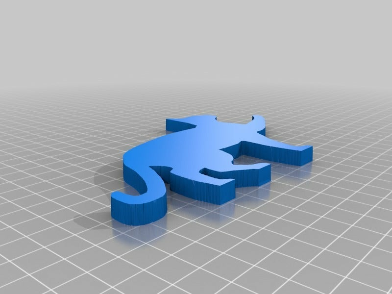 Free STL file Cat For Door Frame III 🐱 ・3D printer design to download・Cults
