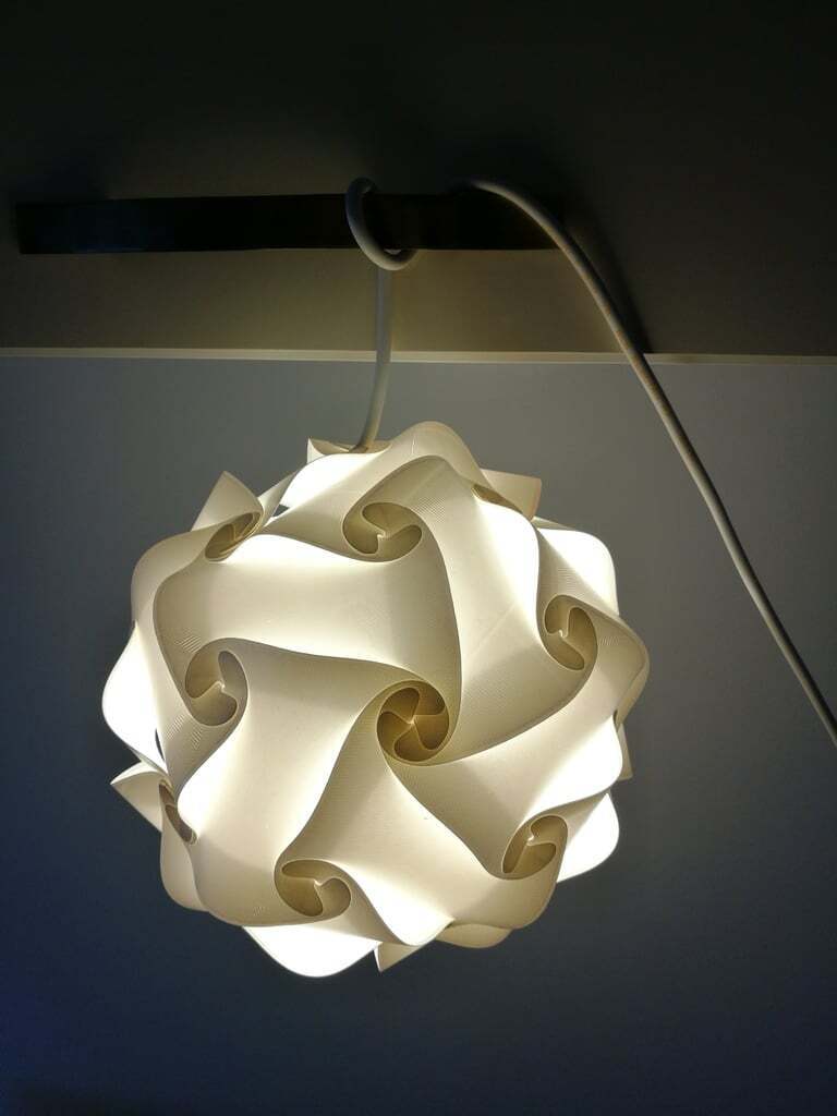 3D print Jigsaw Puzzle Lamp Shade・Cults