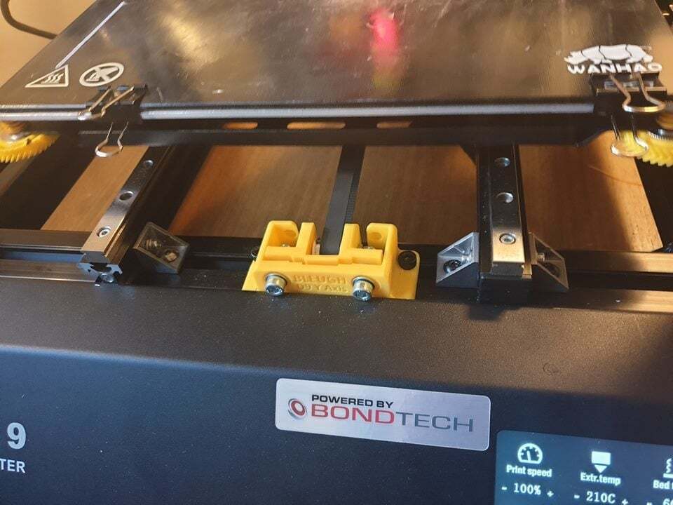 Wanhao D9 Y Axis Belt Tensioner - 6mm version AND 9mm version