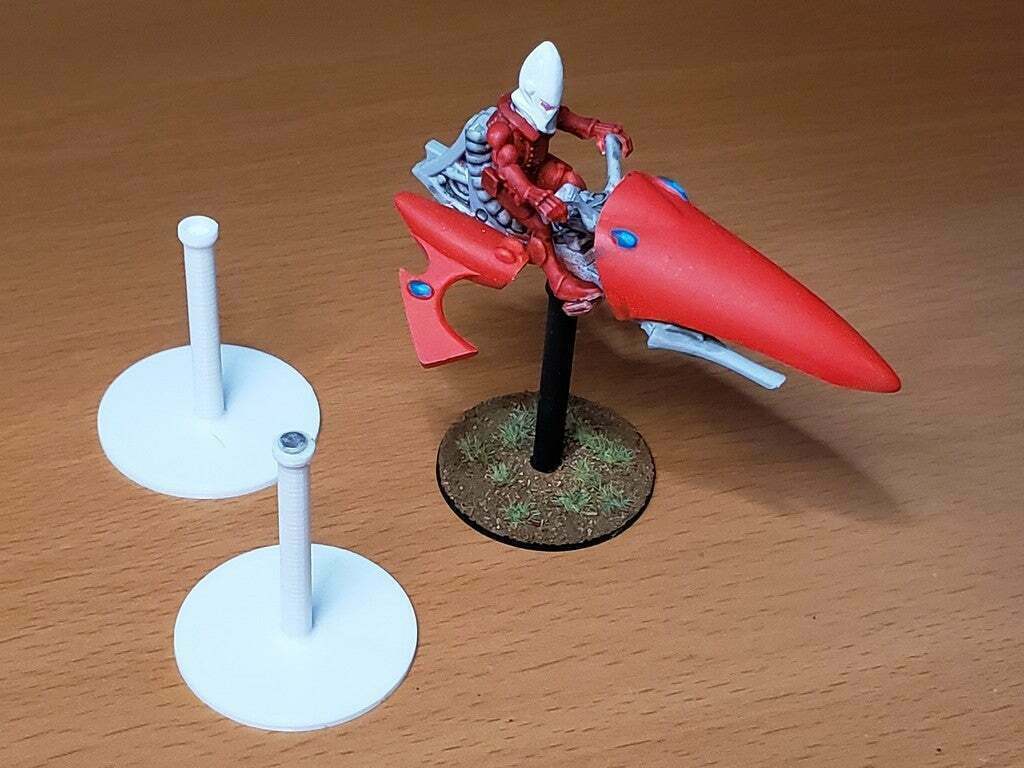 ⚔ Warhammer 40k magnetic flying bases・Free STL File for ・Cults
