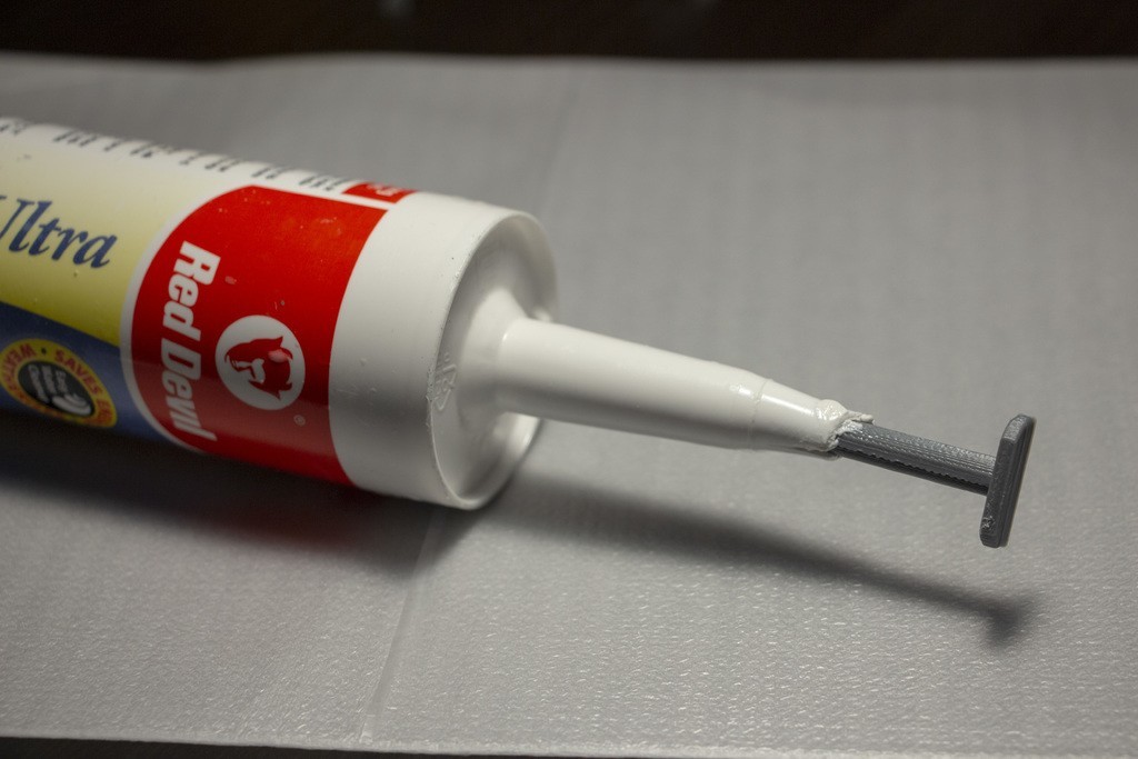 Free STL file Caulk Tube Nail Plug 💅 ・3D printer design to download・Cults