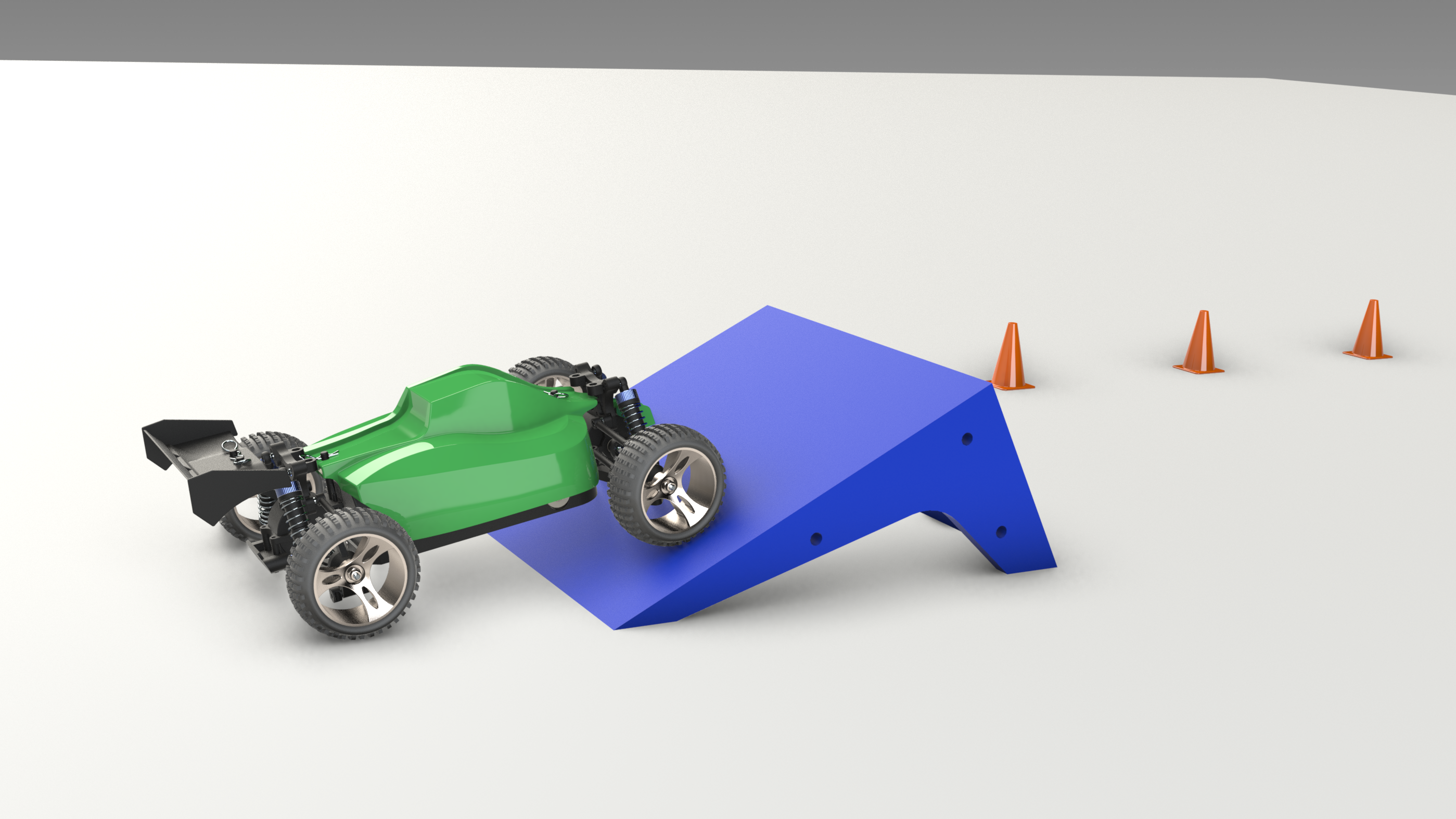🚗 RC Ramp and Cone・ STL File for ・Cults