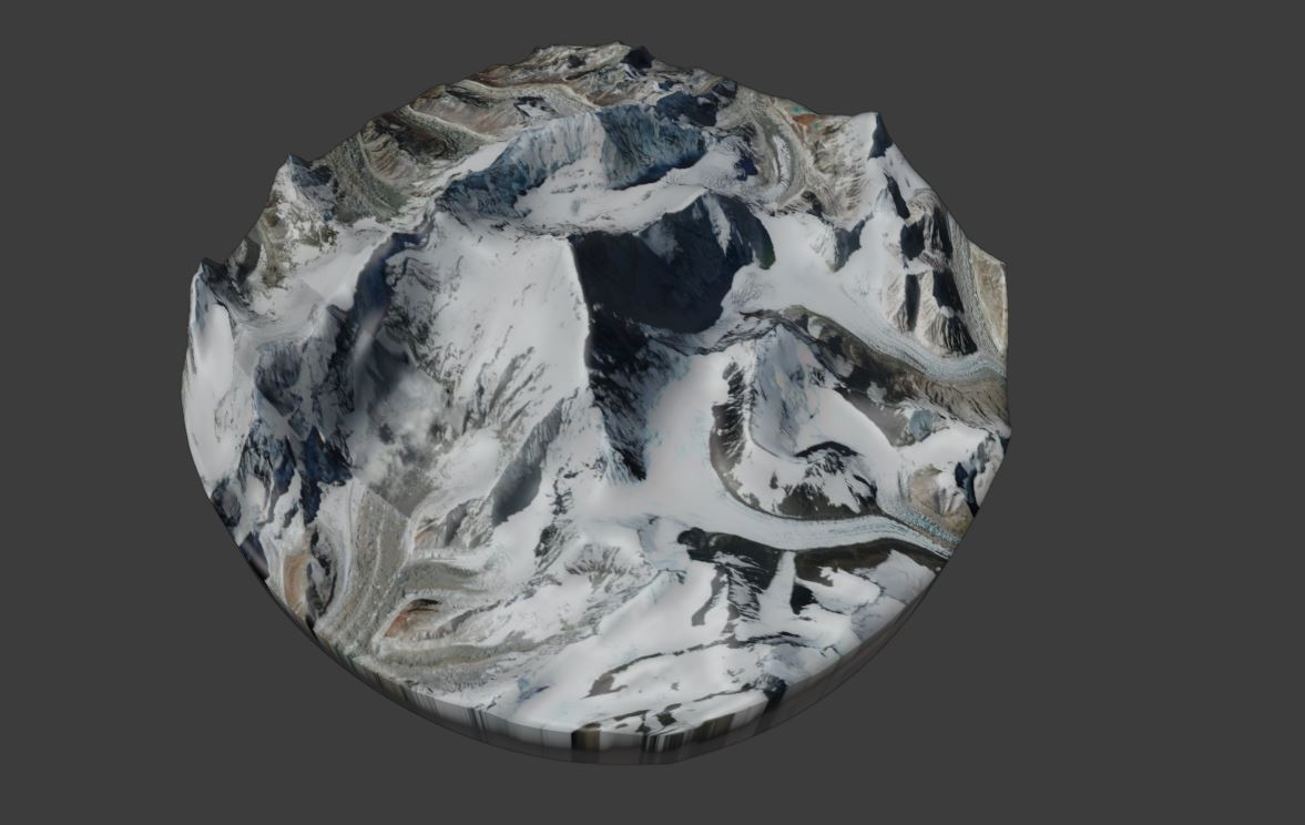 STL file Mount Everest, Mount Everest ⛰️ (OBJ)・3D printable model to ...