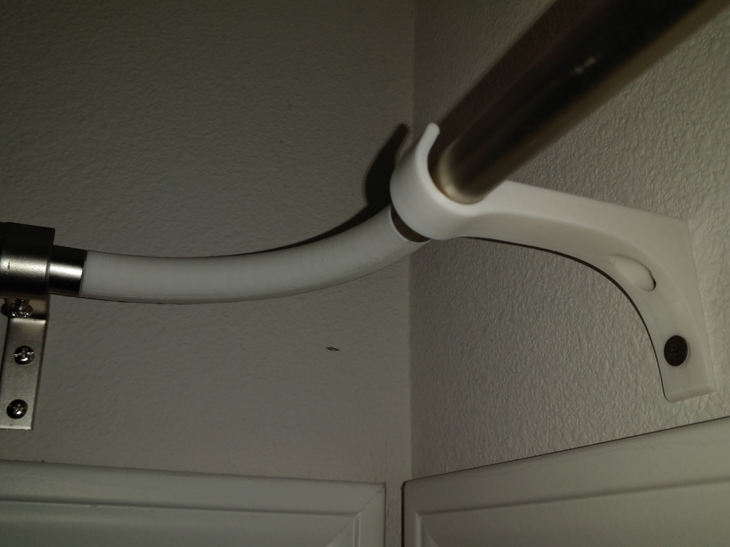 🏠 Soporte de barra de cortina y conector de esquina - 5/8\, image size:1024x768