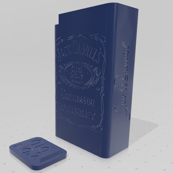 🚬 Jack Daniel Cigarette Box・ STL File for 3D printing・Cults