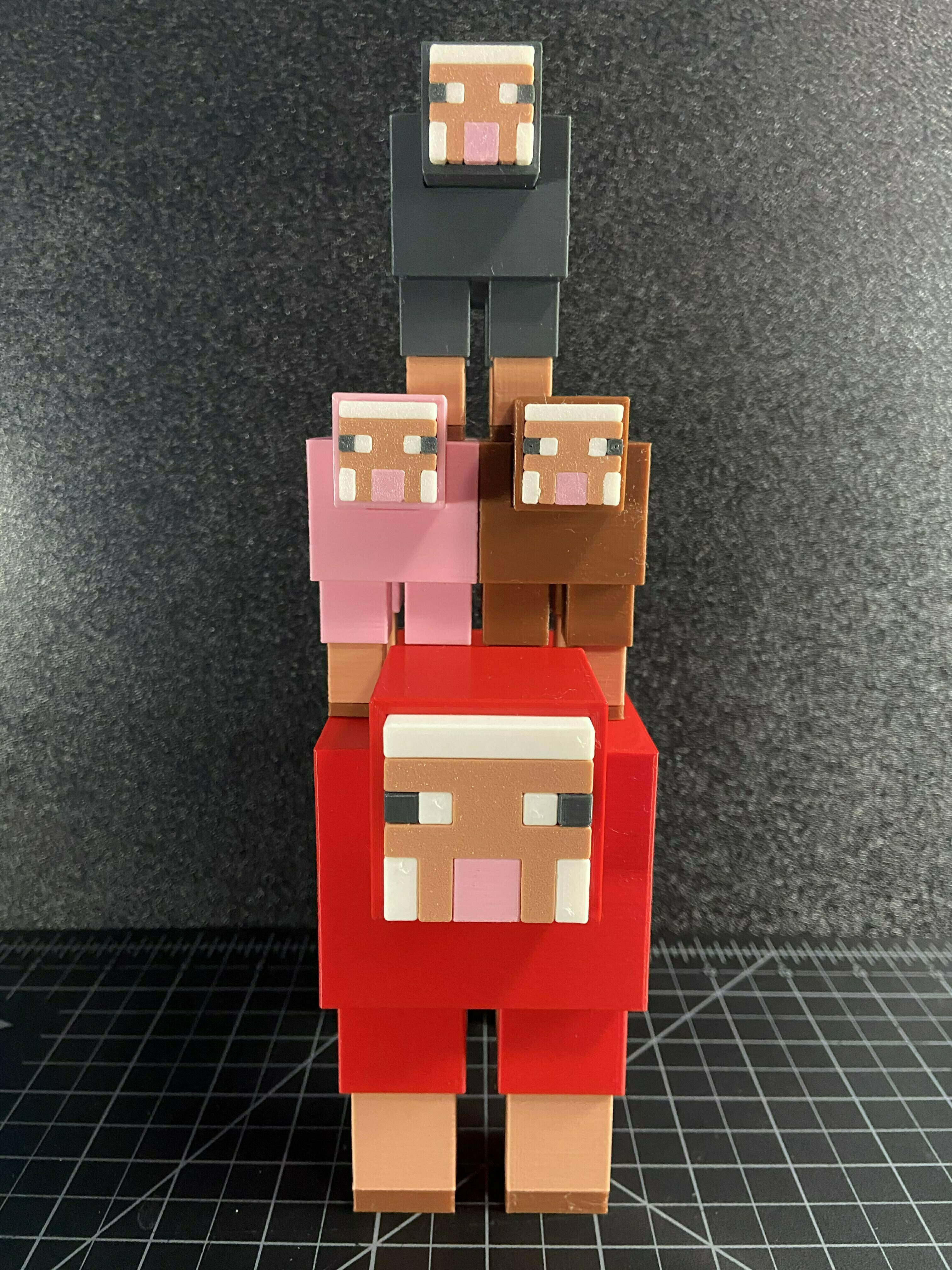 🐑 Minecraft Sheep・ STL File for ・Cults