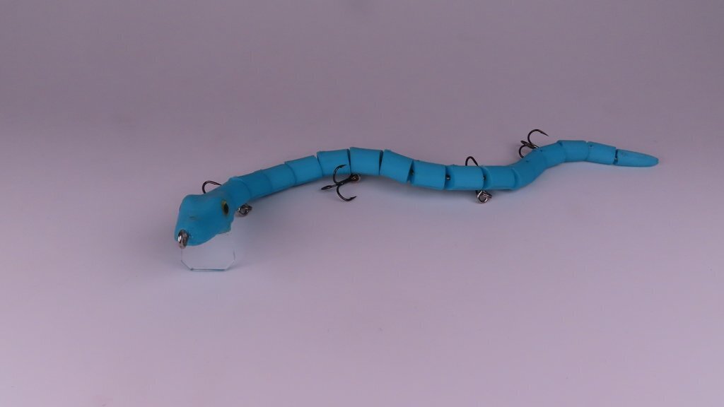 Fishing lure - Snake Lure V2 300 STL File for Cults