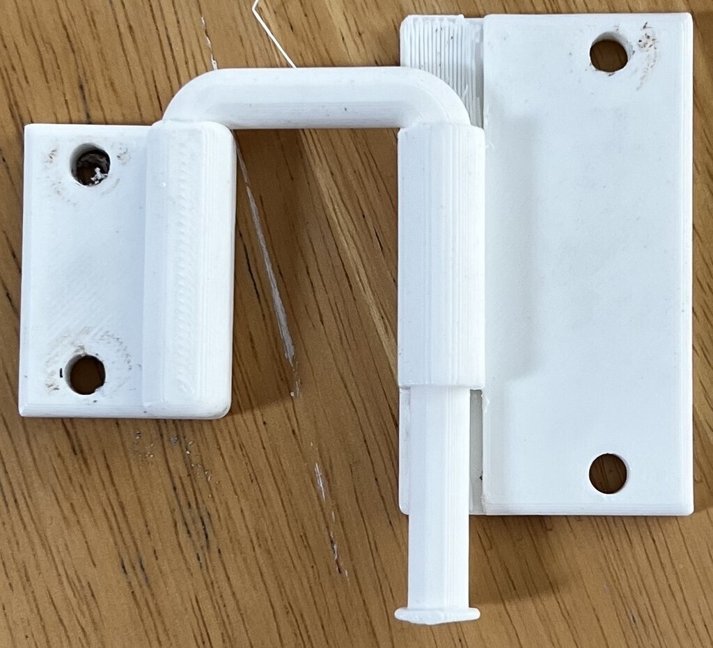 🏠 Simple latch・Free STL File for ・Cults