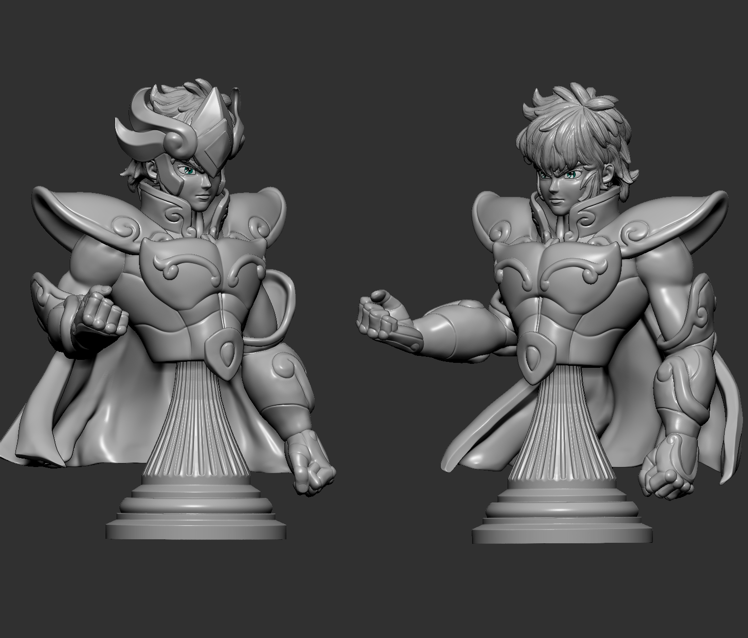 Archivo STL gratis Aioria Leo SAINT SEIYA: Caballeros del Zodiaco ♌ ...