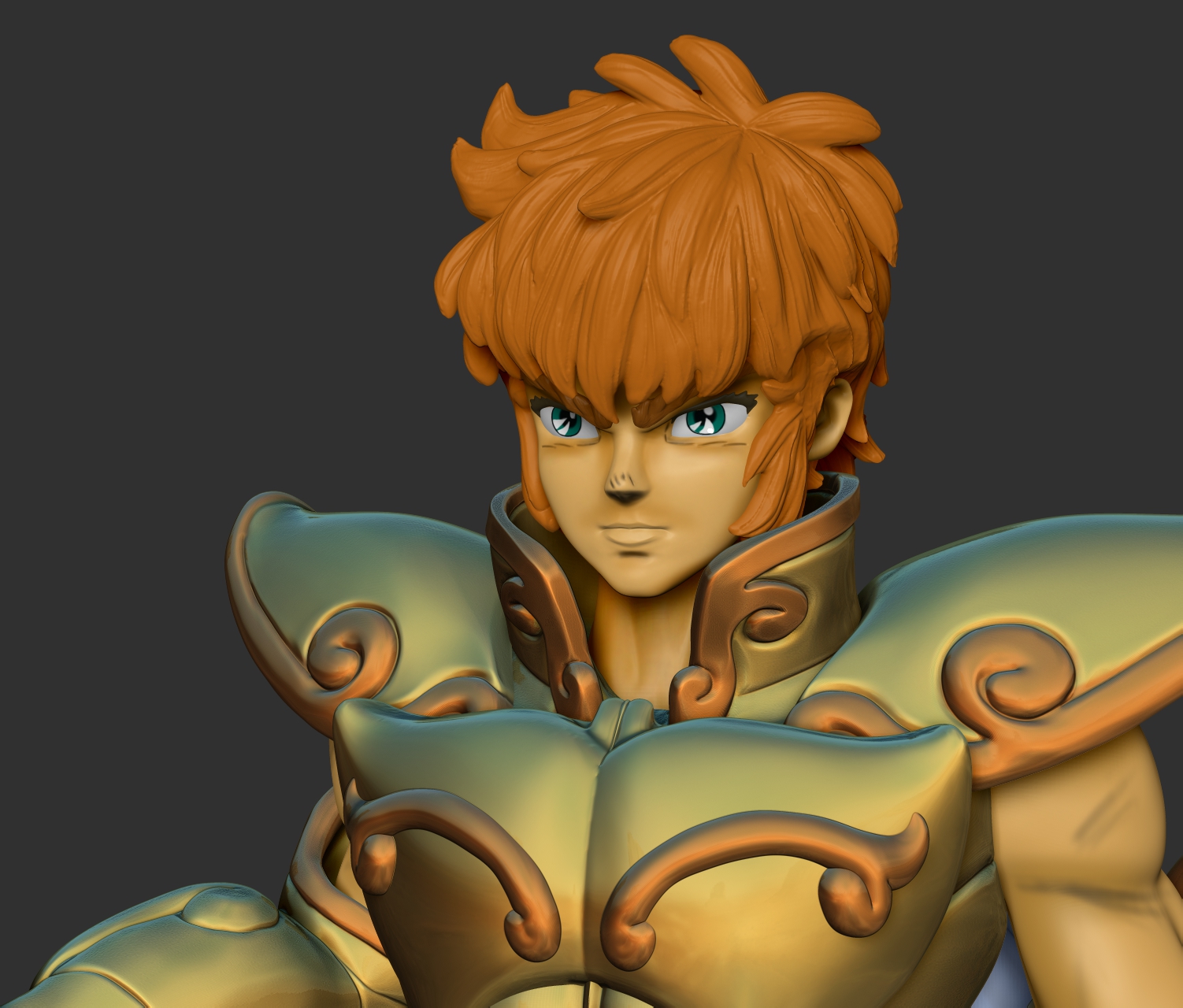 Archivo STL gratis Aioria Leo SAINT SEIYA: Caballeros del Zodiaco ♌ ...