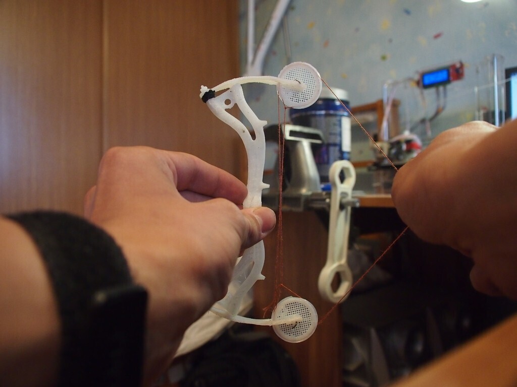 Free STL file Fully 3d printed compound bow 🏹 ・3D printing design to ...