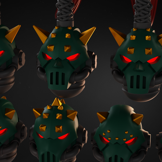 🆕 [787373] Heresy Sons Helmets for new Heresy・ 3D File for 3D printing ...