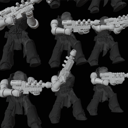 🔫 [928545] Gravitation Gun FOR NEW HERESY BOYS・ 3D File for 3D printing ...