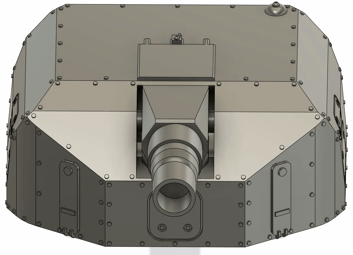 🧨 Artillery module for Ajax or Boxer・ STL File for 3D printing・Cults